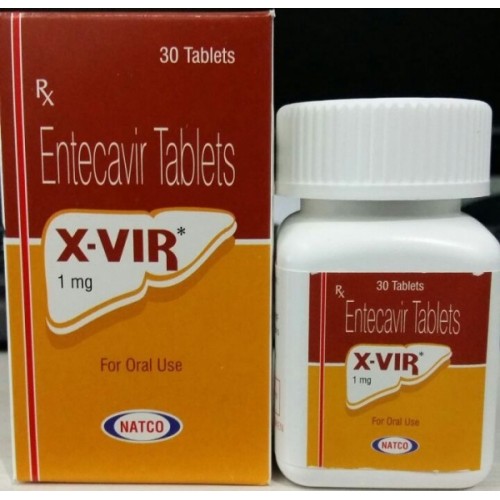X-VIR 1 MG - БАРАКЛЮД (ЭНТЕКАВИР) X-VIR 1 MG - БАРАКЛЮД (ЭНТЕКАВИР)