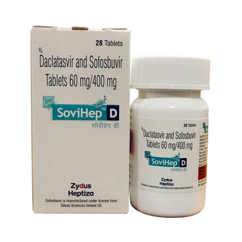 SoviHep D (Zydus) Даклатасвир + Софосбувир 3 шт.