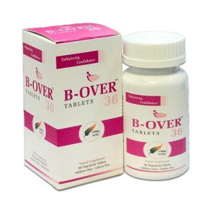 Таблетки B-OVER для увеличения груди